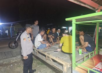 Patroli Biru Digencarkan, Polsek Bola Fokus Cegah Gangguan Kamtibmas