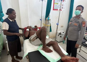 Pria di Elikobel Merauke Dibacok Kampak Saat Sarapan, Pelaku Masih Diburu Polisi