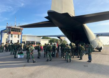 Misi Kemanusiaan Tuntas! 105 Prajurit “Jaladri Palaka” Tinggalkan Aceh, Warga Haru