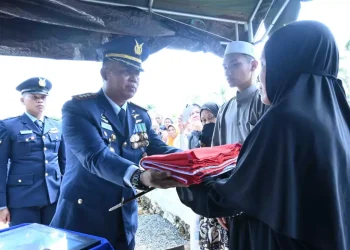 Penghormatan Terakhir untuk Prajurit Setia Lanud Sjamsudin Noor