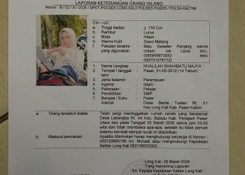 Polsek Long Kali Cari Anak Perempuan yang Dilaporkan Hilang