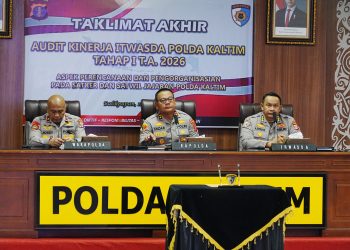 Audit Kinerja Tahap I Tuntas, Kapolda Kaltim Tekankan Perbaikan dan Akuntabilitas Kinerja Satker-Satwil