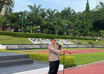 Kabid Humas Polda Kaltim Pimpin Apel Perdana Operasi Ketupat Mahakam 2026, Tekankan Pelayanan Humanis