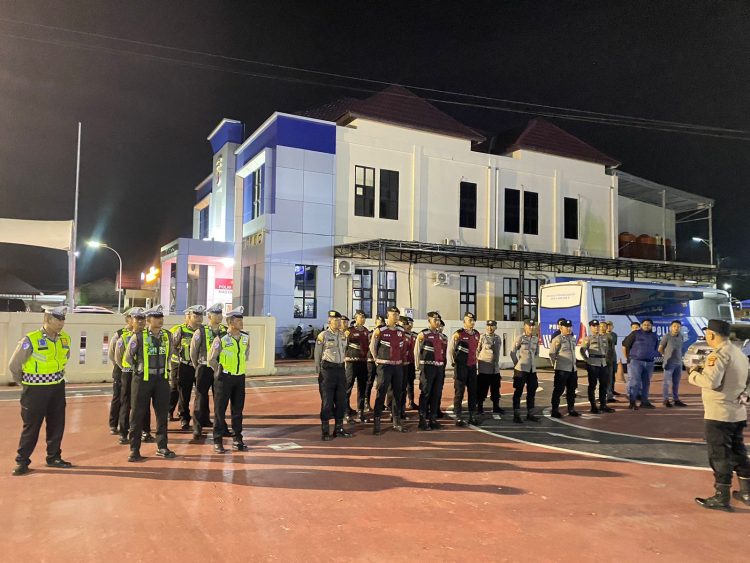 KYRD Digeber Malam Hari, Polres Kutai Timur Persempit Ruang Gerak Pelaku Kejahatan