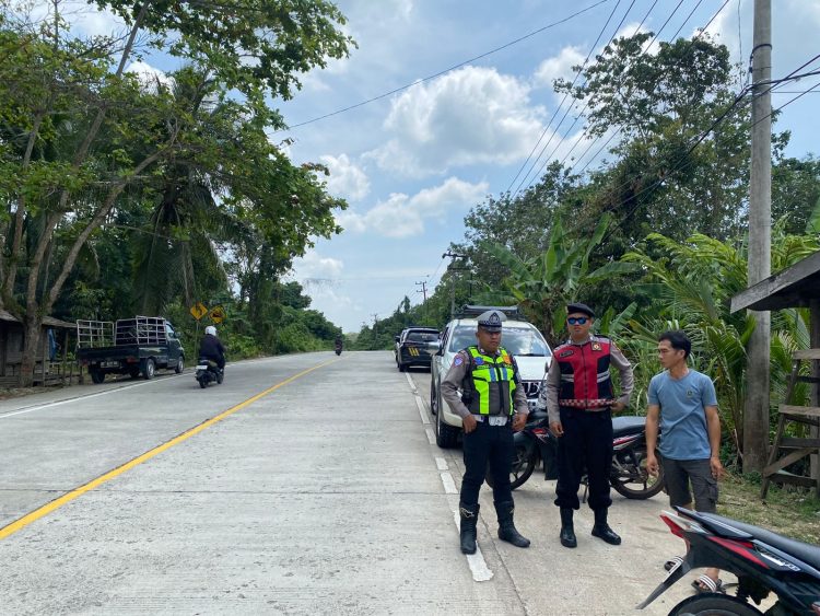 Satlantas Kutim Perketat Patroli, Amankan Arus Lalu Lintas Sangatta Tanpa Kompromi