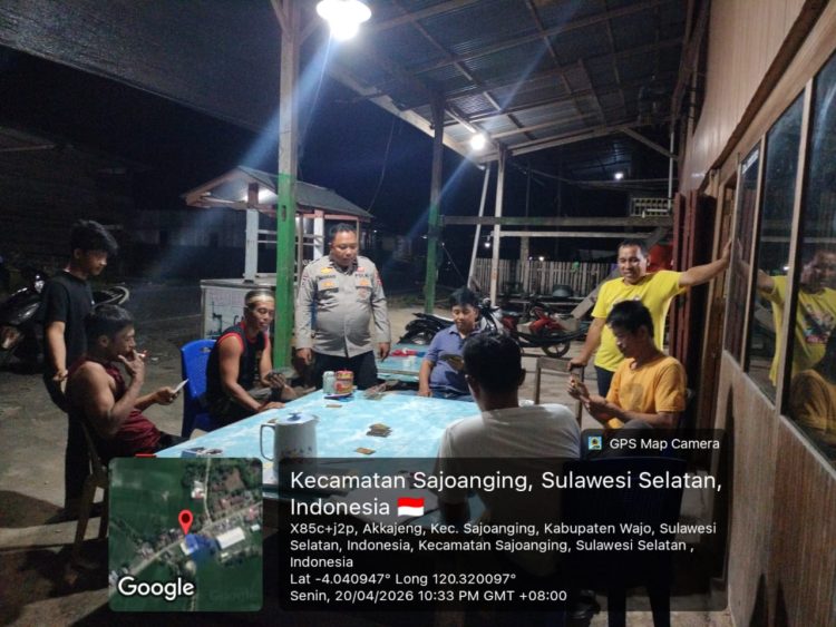 KRYD Digeber Malam Hari, Polsek Sajoanging Sikat Titik Rawan: Tak Ada Ruang bagi Pelaku Kejahatan