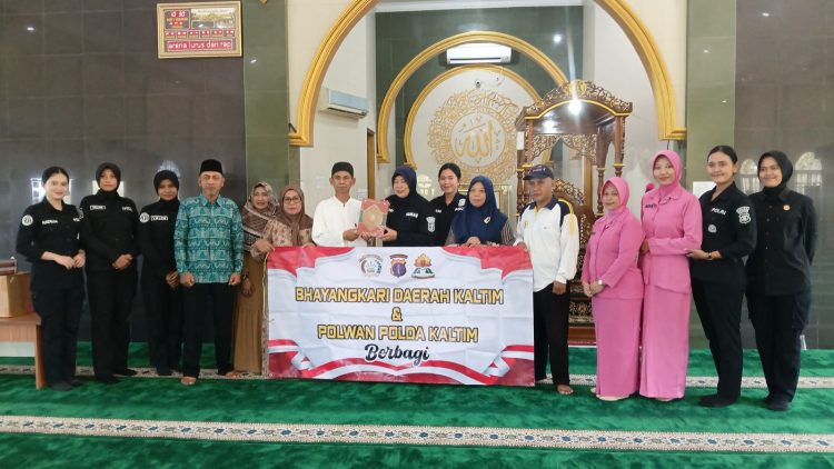 Sentuhan Kepedulian Bhayangkari dan Polwan Polda Kaltim, Menguatkan Kebersamaan di Balikpapan