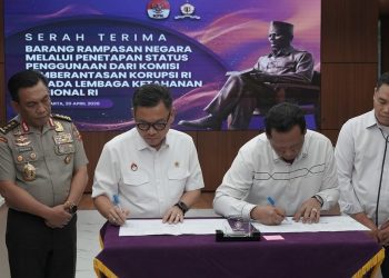 Optimalisasi Aset Negara Tak Boleh Setengah Hati, KPK Serahkan Rampasan Rp3,52 Miliar ke Lemhannas