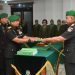 Acara Penyerahan Jabatan dan Tradisi Korps Pindah Satuan Komandan Secapaad Mayjen TNI Abdul Rahman Said