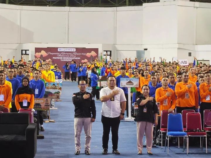 Polda Kaltim Jadi Narasumber Pengenalan Kehidupan Kampus Poltekba