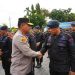 Gelar Pengamanan Aksi Unjuk Rasa, Kapolda Kaltim Pimpin Apel Pelepasan 100 Personel Brimob BKO ke Jakarta