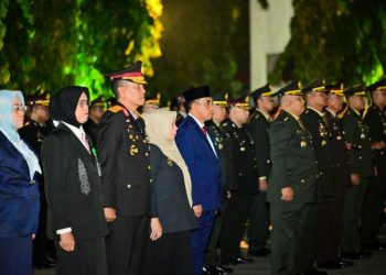Gubernur Sulawesi Tengah Hadiri Malam Renungan Suci HUT ke-80 Kemerdekaan RI