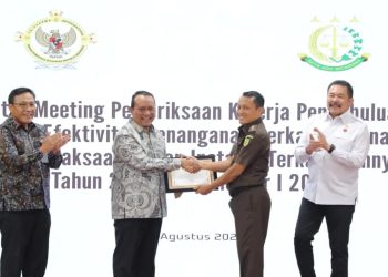 Jaksa Agung ST Burhanuddin Menjalin Sinergi Antara Kejaksaan dengan BPK RI Terkait Pemeriksaan Efektivitas Penanganan Perkara Tindak Pidana