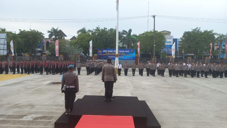 Wakapolresta Balikpapan Pimpin Apel, Meningkatkan Kedisiplinan Personil
