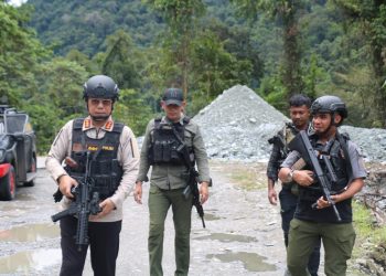 Rekonstruksi Kasus Pembunuhan 2 Personel Brimob di Nabire, Satgas Ops Damai Cartenz Peragakan 21 Adegan