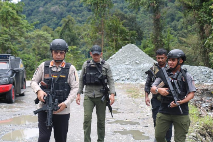 Rekonstruksi Kasus Pembunuhan 2 Personel Brimob di Nabire, Satgas Ops Damai Cartenz Peragakan 21 Adegan