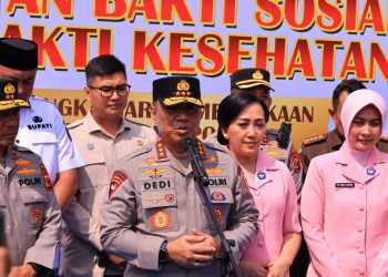 Wakapolri Tinjau Pembangunan SMA Kemala Taruna Bhayangkara dan Gelar Bakti Sosial Serta Bakti Kesehatan di Bogor