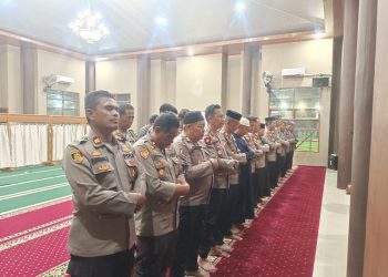 Gelar Sholat Gaib: Polres Jeneponto Sholat Gaib dan Doa Bersama untuk Korban Aksi Unjuk Rasa