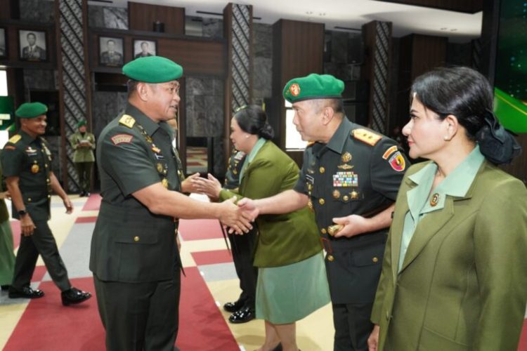 Kasad Pimpin Alih Kodal Enam Kodam Baru di Mabesad