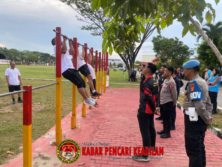 Polda Kaltim Lakukan Uji Kesamaptaan Jasmani Seleksi PAG TA.2025, Junjung Tinggi Prinsip Objektif dan Transparan