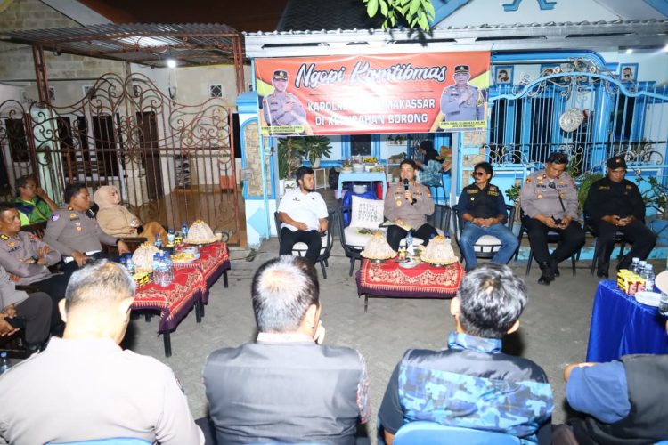 Masalah Narkoba, Knalpot Brong, hingga Pinjol Jadi Keluhan Warga Borong di Ngopi Kamtibmas