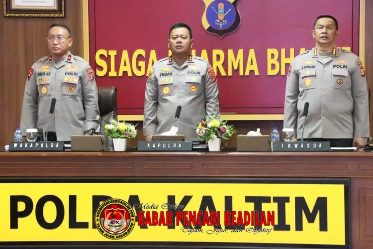 Wujud Pengawasan Kinerja yang Akuntabel dan Transparan, Kapolda Kaltim Buka Taklimat Awal Audit Tahap II TA.2025