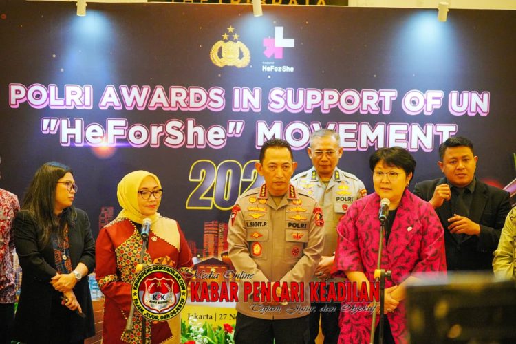 UN Women Apresiasi Komitmen Polri dalam HeForShe Awards 2025