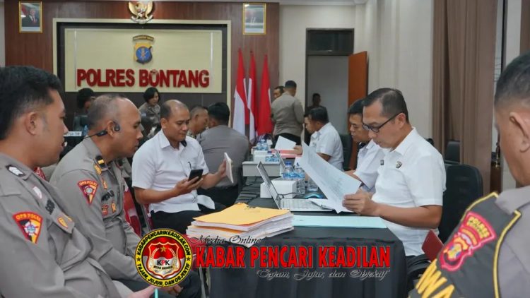 Tingkatkan Akuntabilitas dan Transparansi, Itwasda Polda Kaltim Gelar Audit Kinerja Tahap II di Polres Bontang