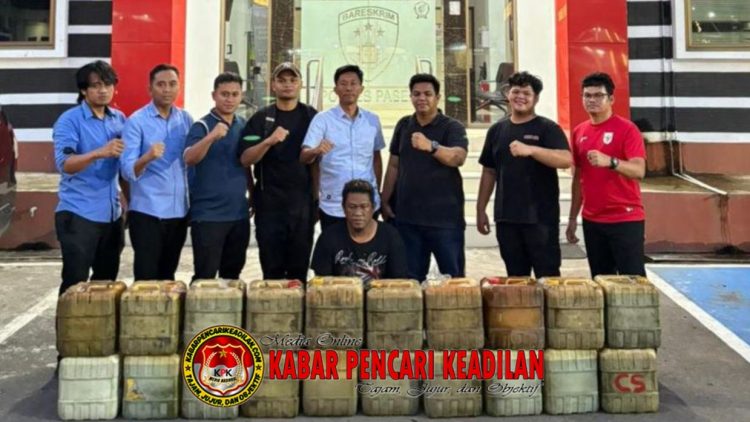 Melalui Informasi Masyarakat, Polres Paser Berhasil Ungkap Penyalahgunaan BBM Subsidi di Wilayah Hukumnya