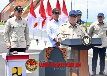 Presiden Prabowo Resmikan Jembatan Kabanaran dan 4 Proyek Infrastruktur Konektivitas Senilai Rp1,97 T