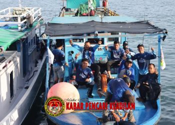   Hobiku Fishing Kaltim Ramaikan Bupati Cup 2025, Turnamen Mancing Fordeswita di Derawan