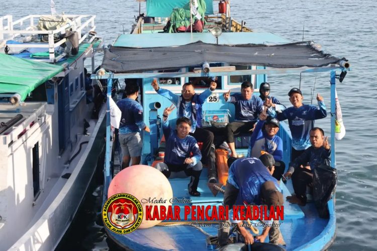   Hobiku Fishing Kaltim Ramaikan Bupati Cup 2025, Turnamen Mancing Fordeswita di Derawan