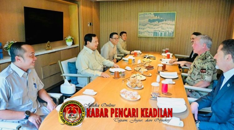 Presiden Prabowo dan Raja Abdullah II ibn Al Hussein Awali Hari dengan Sarapan Penuh Keakraban
