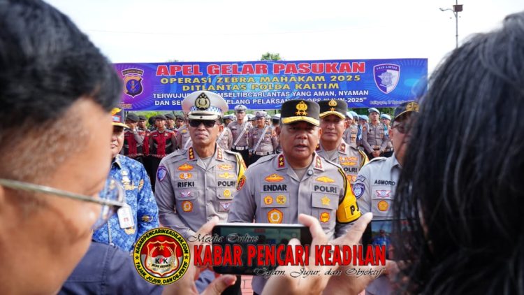 Operasi Zebra Mahakam 2025 Resmi Dimulai Hari Ini, Kapolda Kaltim Fokus Tekan Angka dan Kecelakaan