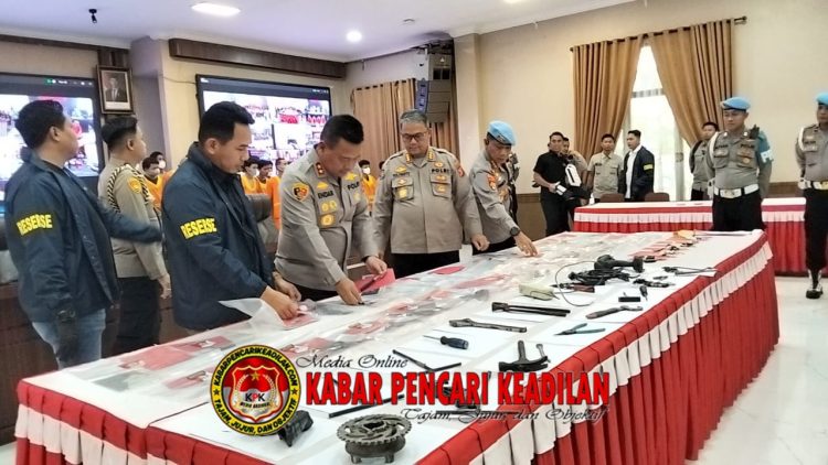 Operasi Jaran Mahakam 2025, Polda Kaltim Berhasil Ungkap 86 Kasus Curanmor dan Ringkus 95 Ditetapkan Sebagai Tersangka