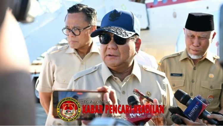 Tuntaskan Rangkaian Kunjungan ke Daerah Bencana, Presiden Prabowo Tegaskan Negara Hadir Melindungi Rakyat