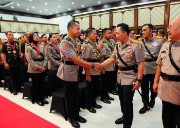 Kapolri Pimpin Penutupan Pendidikan Sespim Polri Tahun Ajaran 2025 di Lemdiklat Polri.