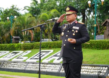Kapolda Kaltim Pimpin Upacara Peringatan Hari Bela Negara 2025.