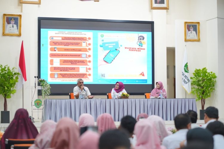 BPSDM Kaltim Jadi Entitas Pertama Pelaksana Sosialisasi Identitas Kependudukan Digital