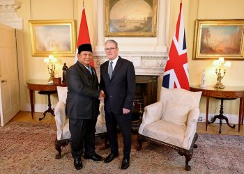 Presiden Republik Indonesia, Prabowo Subianto Melakukan Pertemuan dengan Perdana Menteri (PM) Inggris, Keir Starmer di Kantor PM Inggris, London
