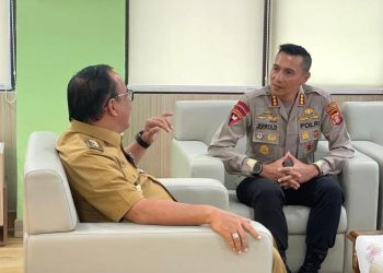 Awali Tugas, Kapolresta Balikpapan Jalin Silaturahmi dengan Wakil Walikota