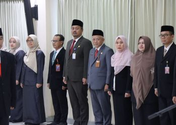 Sekda Sri Wahyuni Lantik 33 PNS Jabatan Fungsional di Pemprov Kaltim
