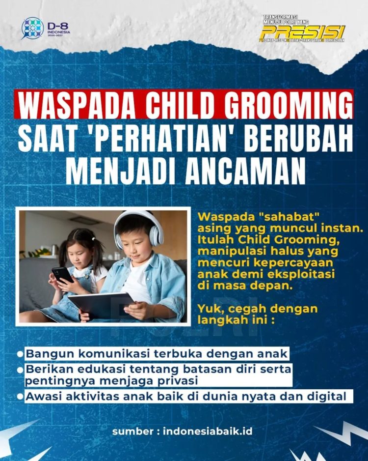 Waspada Child Grooming, Ancaman Predator Digital Mengintai Anak di Rumah