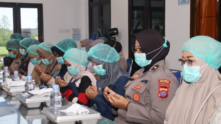 Dukung Program Pemenuhan Gizi, Polres PPU Gelar Doa Bersama di Gedung SPPG Yayasan Kemala Bhayangkari