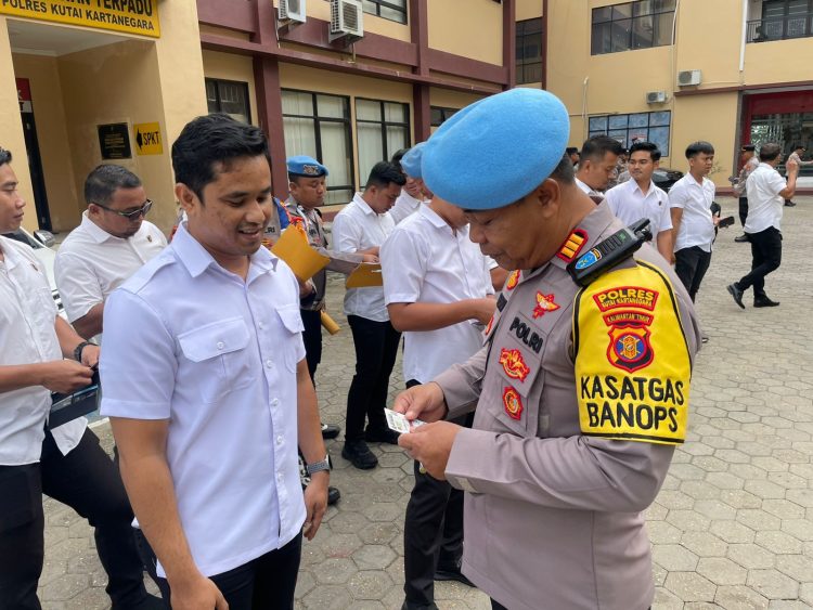 Gaktibplin Propam Polres Kukar Perkuat Disiplin Personel Sat Reskrim