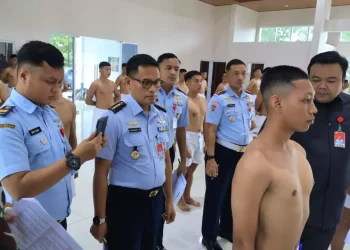 Danlanud Sultan Hasanuddin Pimpin Pantukhirda Casis Bintara PK TNI AU Gelombang I TA 2026