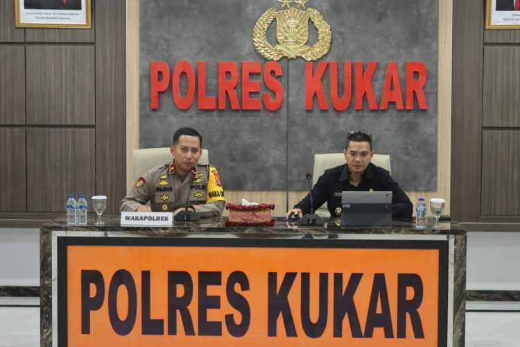 Polres Kukar Terima Kunjungan Naskap Sespimmen Polri Dikreg 66 TA 2026