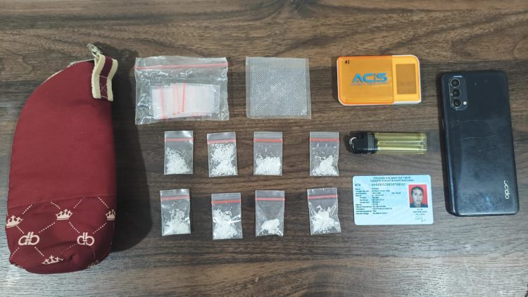 Pria 36 Tahun Ditangkap, Satresnarkoba Polres Kukar Sita Diduga Sabu 7,80 Gram