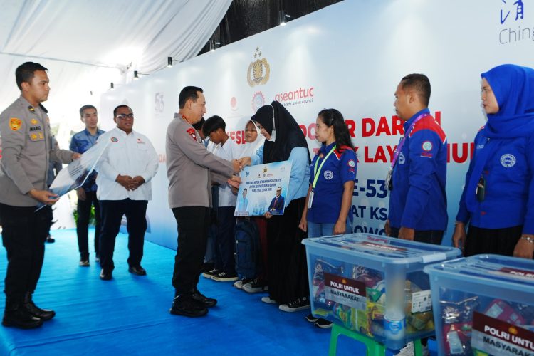 Di HUT KSPSI, Kapolri Janji Polri Terus Dukung Kesejahteraan Pekerja