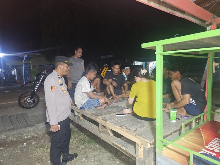 Patroli Biru Digencarkan, Polsek Bola Fokus Cegah Gangguan Kamtibmas